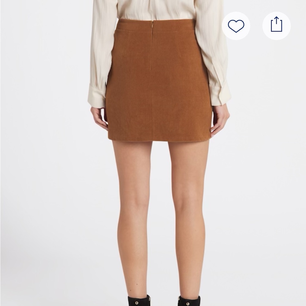 Gilli Tan Mini Skirt - Picture 4 of 5